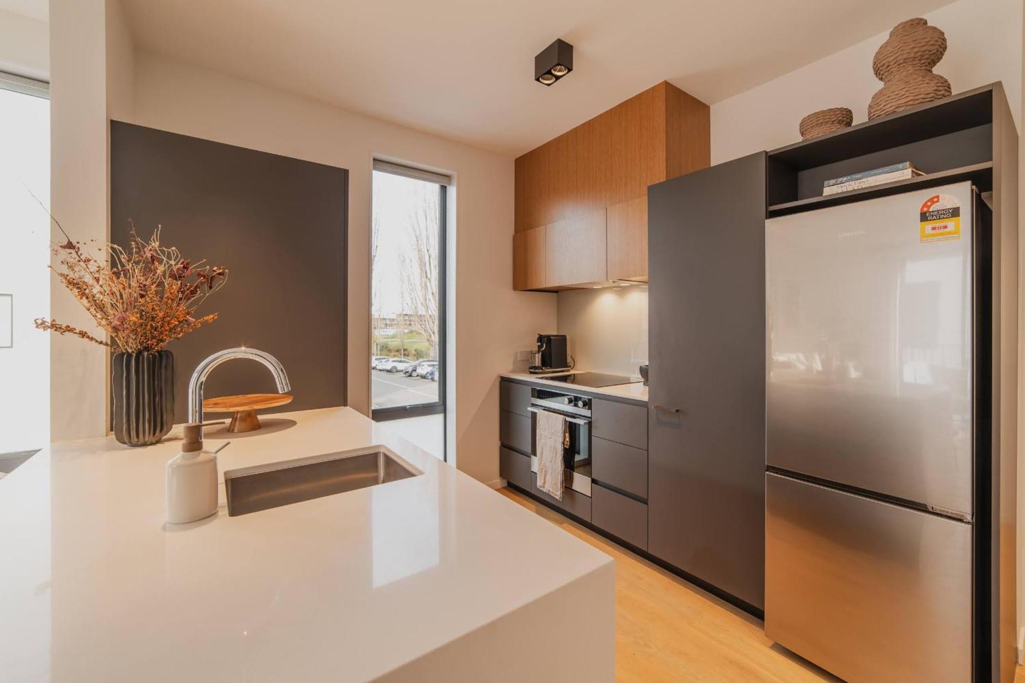 Villa Chic And Contemporary Living At Cambridge Terrace Christchurch Esterno foto
