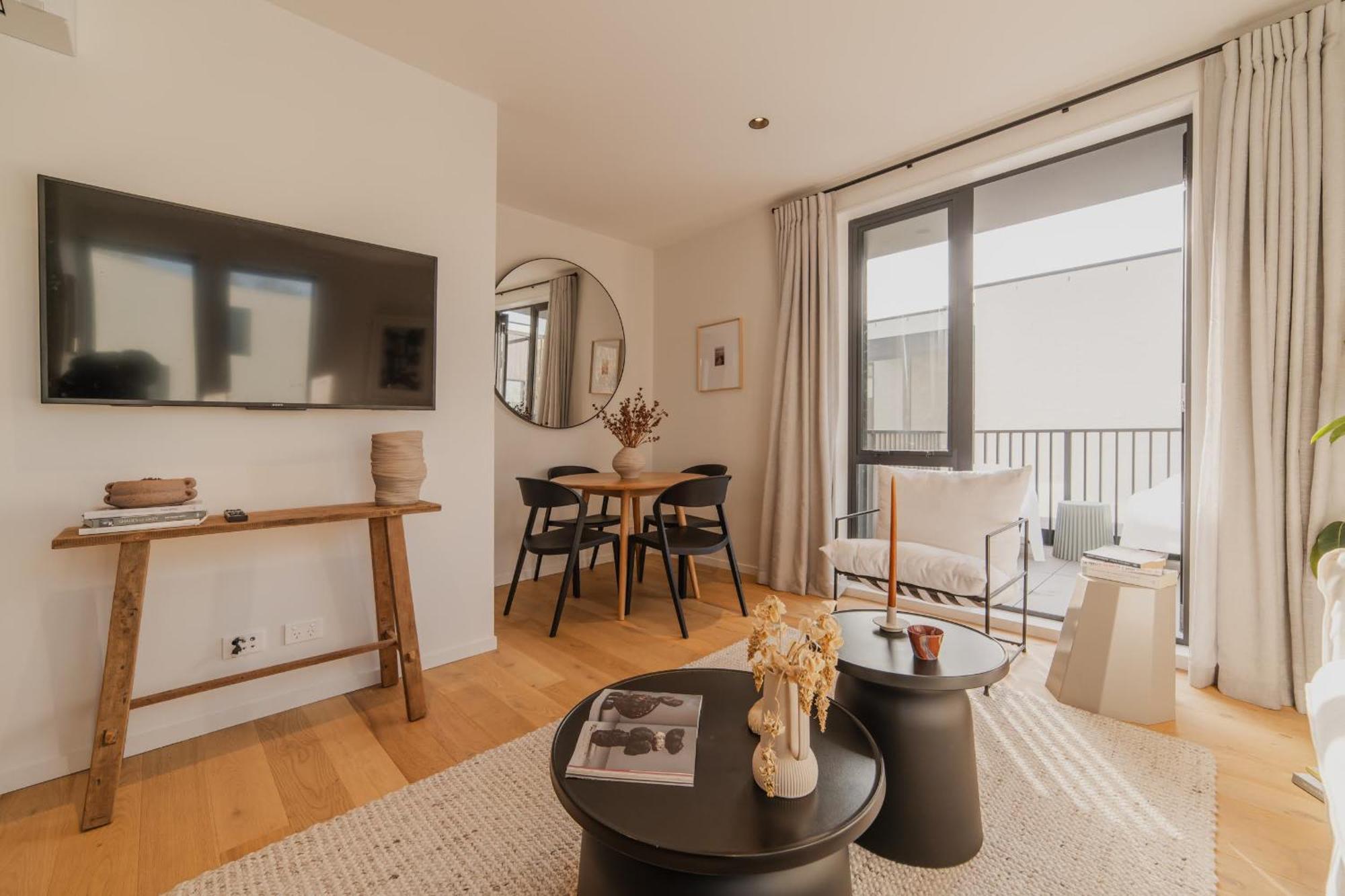 Villa Chic And Contemporary Living At Cambridge Terrace Christchurch Esterno foto