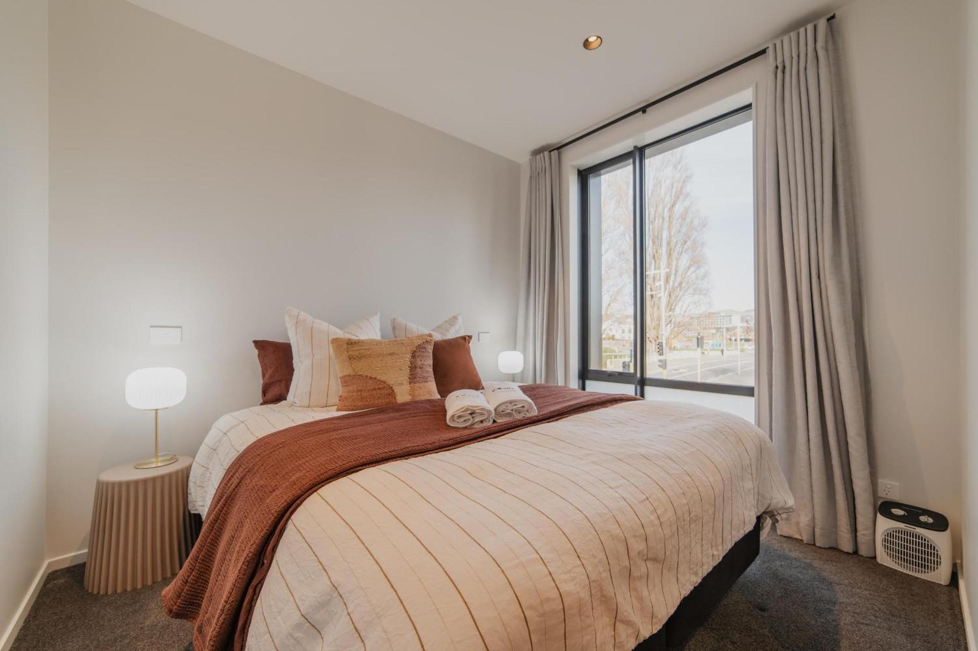 Villa Chic And Contemporary Living At Cambridge Terrace Christchurch Esterno foto