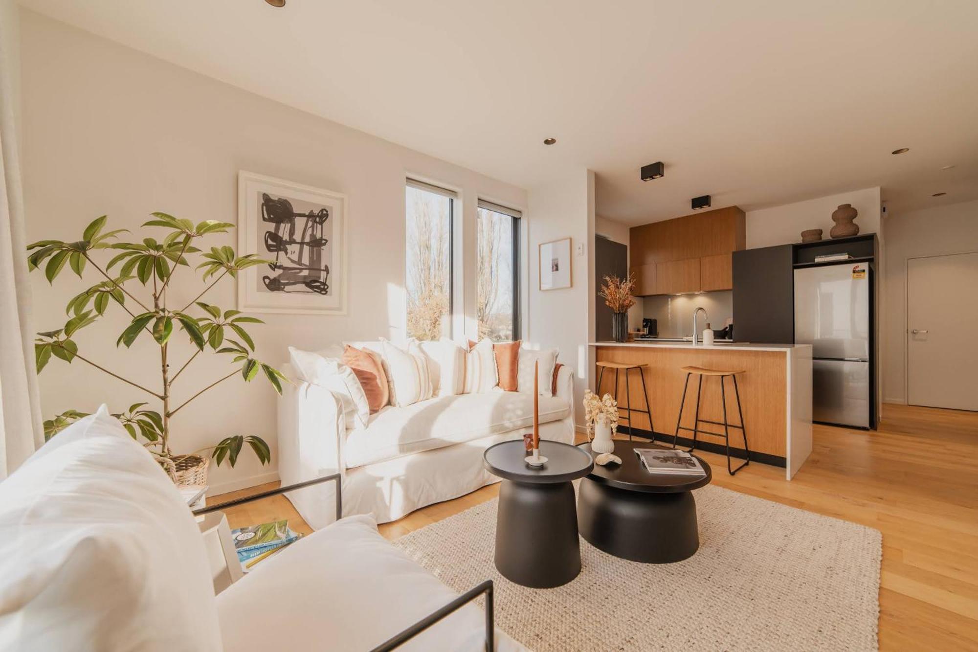 Villa Chic And Contemporary Living At Cambridge Terrace Christchurch Esterno foto