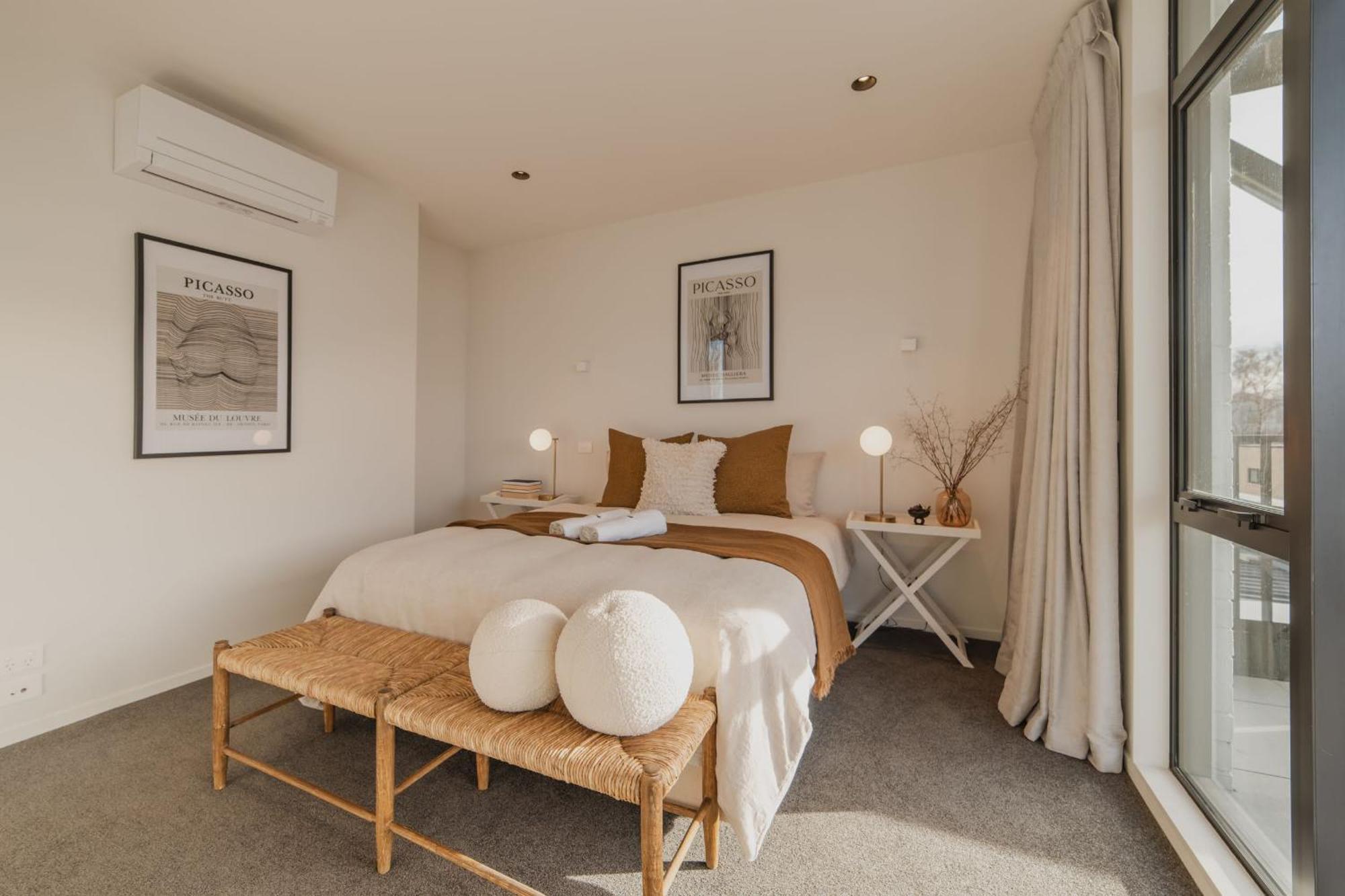 Villa Chic And Contemporary Living At Cambridge Terrace Christchurch Esterno foto