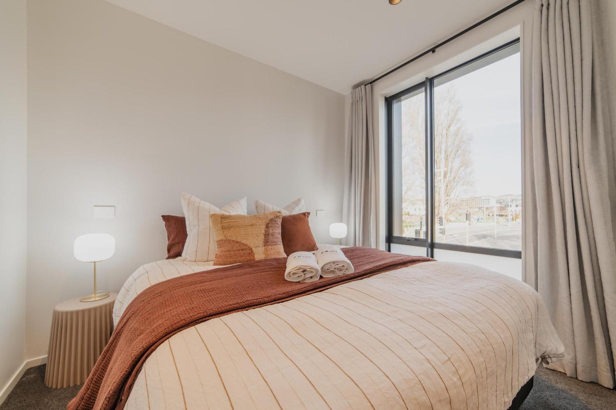 Villa Chic And Contemporary Living At Cambridge Terrace Christchurch Esterno foto
