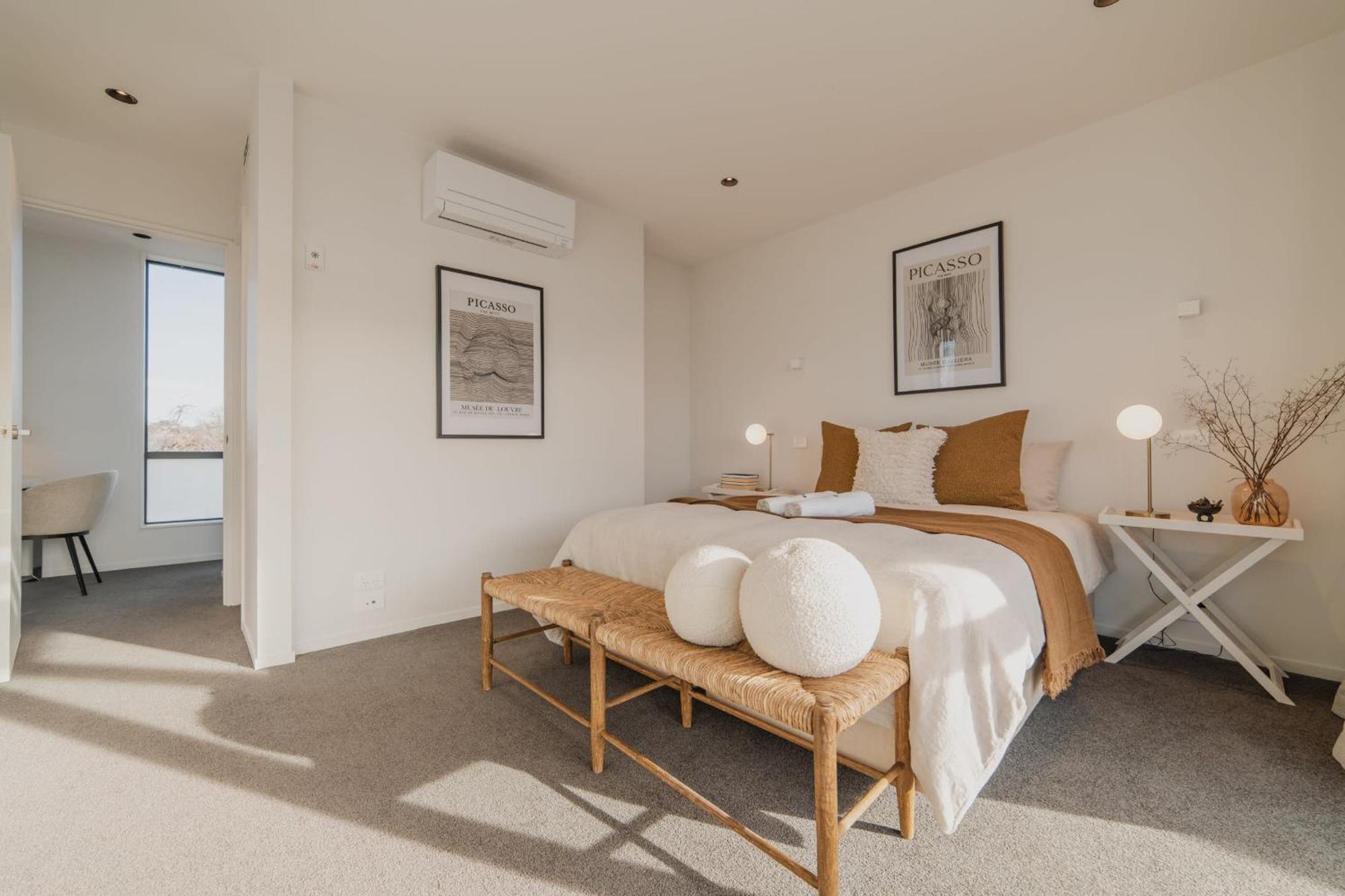 Villa Chic And Contemporary Living At Cambridge Terrace Christchurch Esterno foto