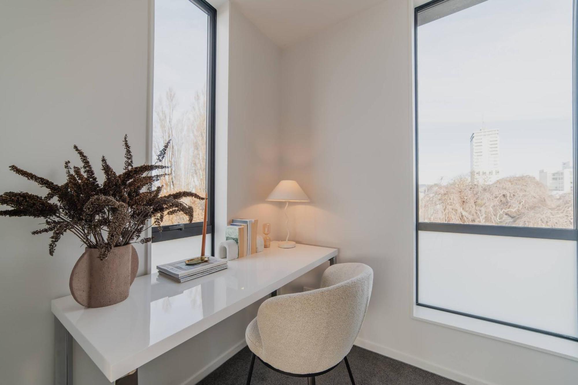 Villa Chic And Contemporary Living At Cambridge Terrace Christchurch Esterno foto