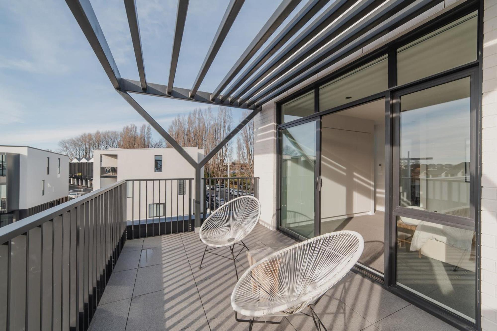 Villa Chic And Contemporary Living At Cambridge Terrace Christchurch Esterno foto